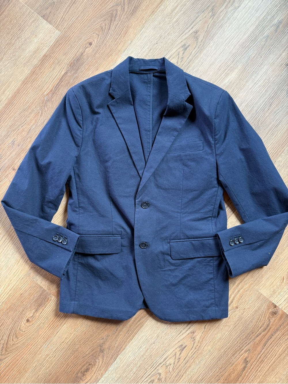 Old Navy Navy Blue Two-Button Sport Coat